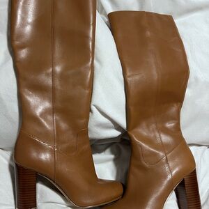 Michaels Kors Brown Leather Heeled Boots
